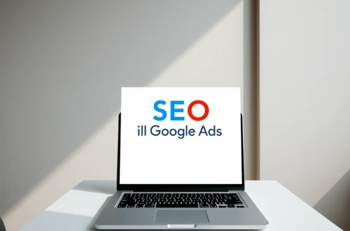 Professional image related to SEO ili Google Ads with high-quality visual elements