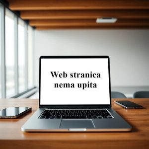 web stranica nema upita